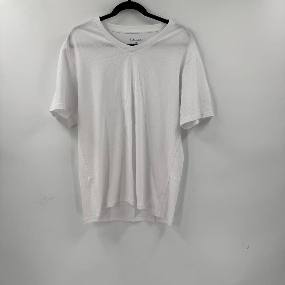 NWOT Black ice white t shirt